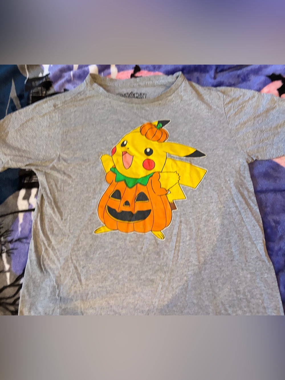 Pikachu Pumpkin Kids’ Halloween Tee